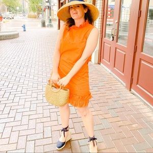 Elizabeth Wilson Designs Orange Dress (size M)